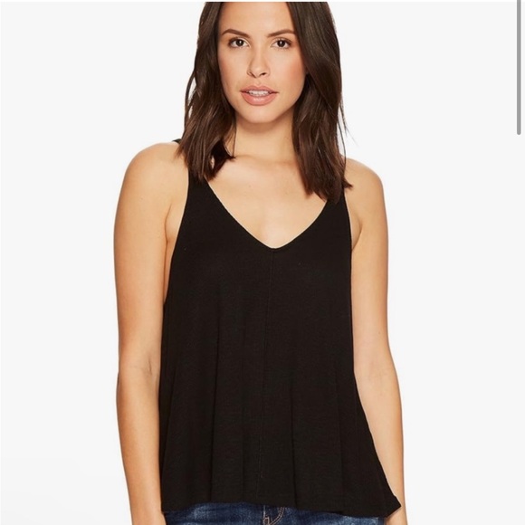 Free People Tops - Free People Black Dani Swing Tank Top Small